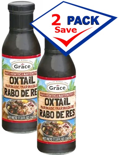 Grace Ox Tail Seasoning Marinade 11.8 oz Pack of 2